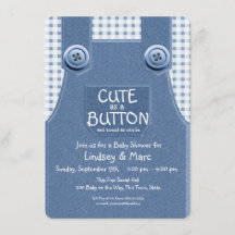 Denim Overalls als Button Blue Niedlich