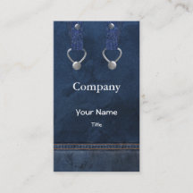 denim overs Business Cards