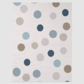 Denim Patchwork Bear Gift Bag Seidenpapier (Vorderseite)