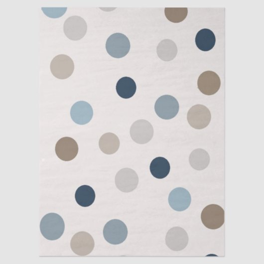 Denim Patchwork Bear Gift Bag Seidenpapier (Vorderseite)