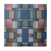 Denim Patchwork Fliese (Vorderseite)