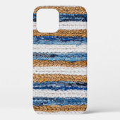Denim Patchwork: gerecycelt Jeans Teppich. Case-Mate iPhone Hülle (Rückseite)