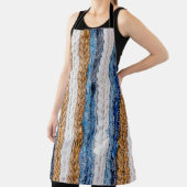 Denim Patchwork: gerecycelt Jeans Teppich. Schürze (InSitu)