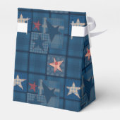 Denim Patchwork Geschenkschachtel (Rückseite)