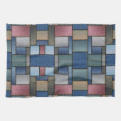 Denim Patchwork Geschirrtuch (Horizontal)