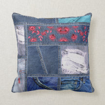Denim Patchwork Inspiriert