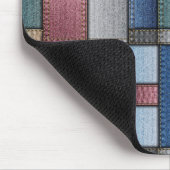 Denim Patchwork Mousepad (Ecke)
