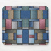 Denim Patchwork Mousepad (Vorne)