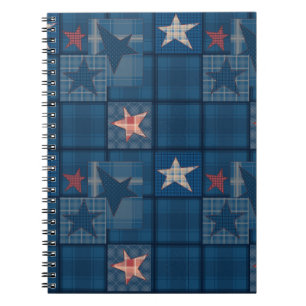 Denim Patchwork Notizblock