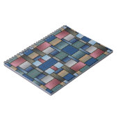 Denim Patchwork Notizblock (Linke Seite)