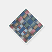 Denim Patchwork Serviette (Ecke)
