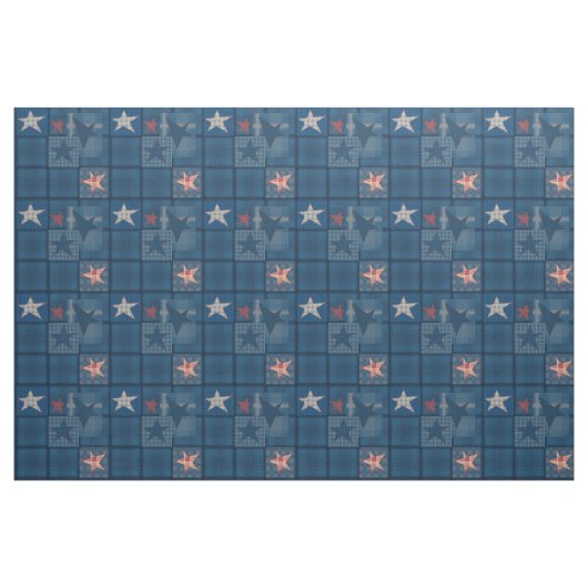 Denim Patchwork Stoff (Yard (91,4 cm))