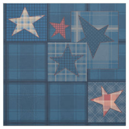 Denim Patchwork Stoff
