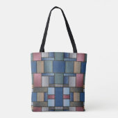 Denim Pattern Tasche (Rückseite)