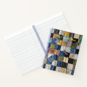 Denim Pocket Quilt Notizblock (Innenseite)