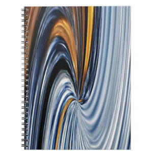 Denim-Reißverschluss-Grafikdesign-Notizbuch Notizblock