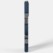 Denim & Rhinestones Chic Case-Mate iPhone Hülle (Rückseite / Rechts)