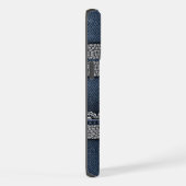 Denim & Rhinestones Chic iPhone Hülle (Rechte Seite)
