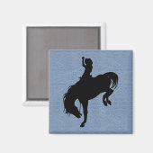 Denim Rodeo Magnets Magnet (Vorderseite/Rückseite)