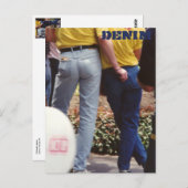 Denim Series 08 Claimed Jeans Postcard Postkarte (Vorne/Hinten)