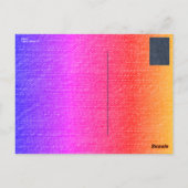 Denim Series 10 Denim Postcard Postkarte (Rückseite)