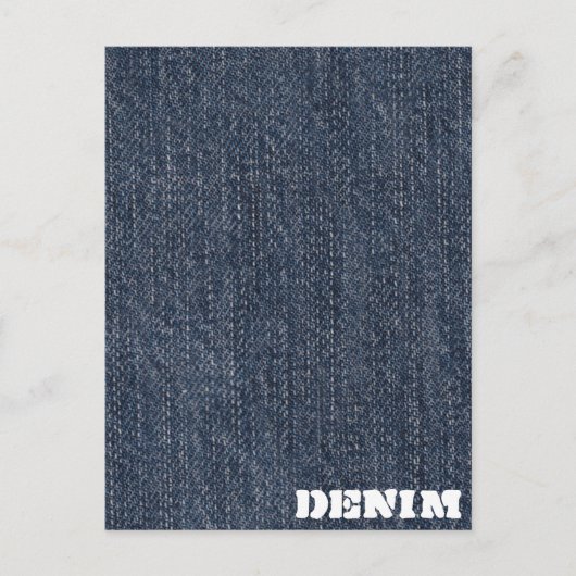 Denim Series 10 Denim Postcard Postkarte (Vorderseite)