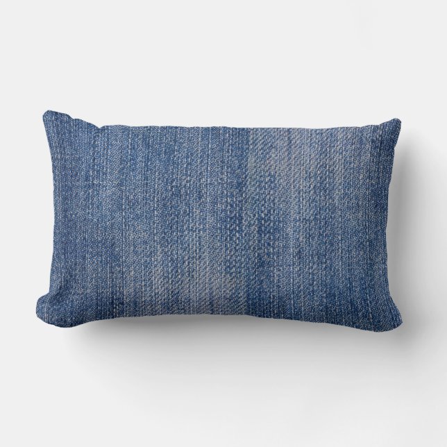 DENIM-SIOK LUMBAR PILLOW LENDENKISSEN (Vorderseite)