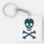 Denim-Skin Schlüsselanhänger (Vorderseite)