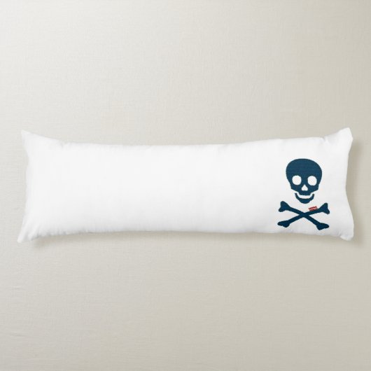 Denim Skull Seitenschläferkissen (Vorderseite)