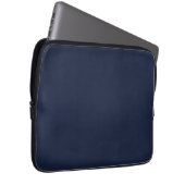 Denim Solid Plain Color Laptopschutzhülle (Vorne Rechts)