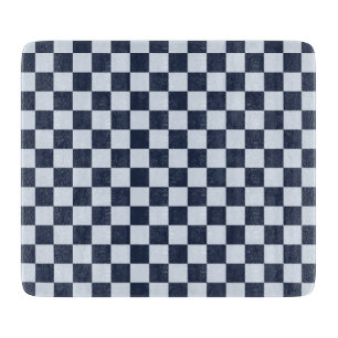 Denim-Spülung Karomuster Schneidebrett