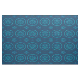 Denim Star Gemustert Fabric Stoff