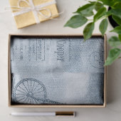 Denim Steampunk Seidenpapier (Geschenk)