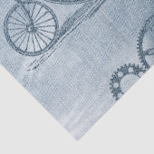 Denim Steampunk Seidenpapier (Detail)