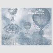 Denim Steampunk Seidenpapier (Vorderseite)