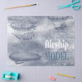 Denim Steampunk Seidenpapier