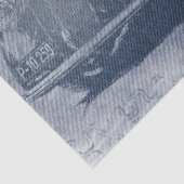 Denim Steampunk Seidenpapier (Detail)