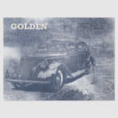 Denim Steampunk Seidenpapier (Vorderseite)