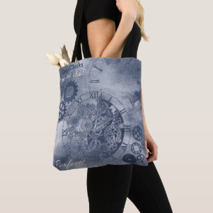 Denim Steampunk Tasche