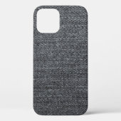 Denim Stoff Textur blaue Hose Case-Mate iPhone Hülle (Rückseite)