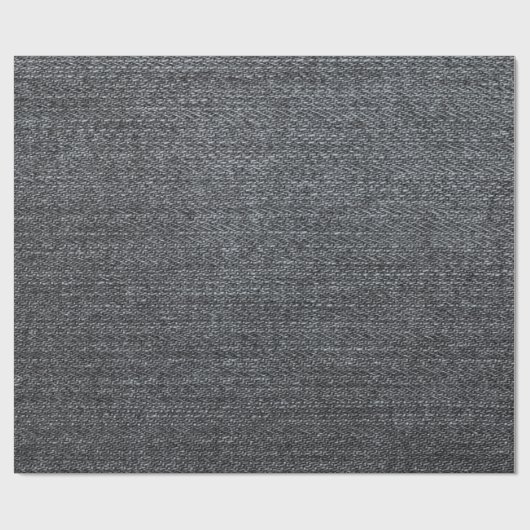 Denim Stoff Textur blaue Hose Geschenkpapier (Flach)