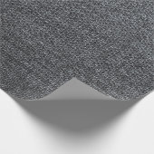 Denim Stoff Textur blaue Hose Geschenkpapier (Ecke)