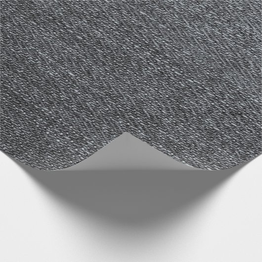 Denim Stoff Textur blaue Hose Geschenkpapier (Ecke)