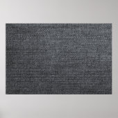 Denim Stoff Textur blaue Hose Poster (Vorne)