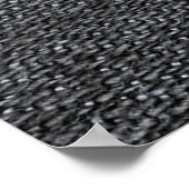 Denim Stoff Textur blaue Hose Poster (Ecke)