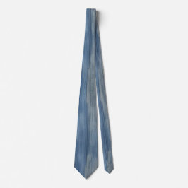 Denim Texture Neck Tie Krawatte