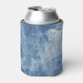 Denim Texture: Rugged Holes. Dosenkühler (Kanne Vorderseite)
