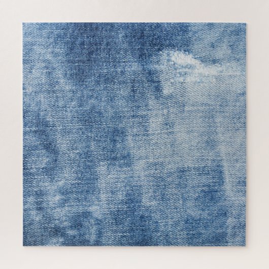 Denim Texture: Rugged Holes. Puzzle (Vertikal)