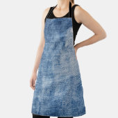 Denim Texture: Rugged Holes. Schürze (InSitu)