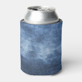 Denim Texture: Worldof Fabric Background Dosenkühler (Kanne Vorderseite)